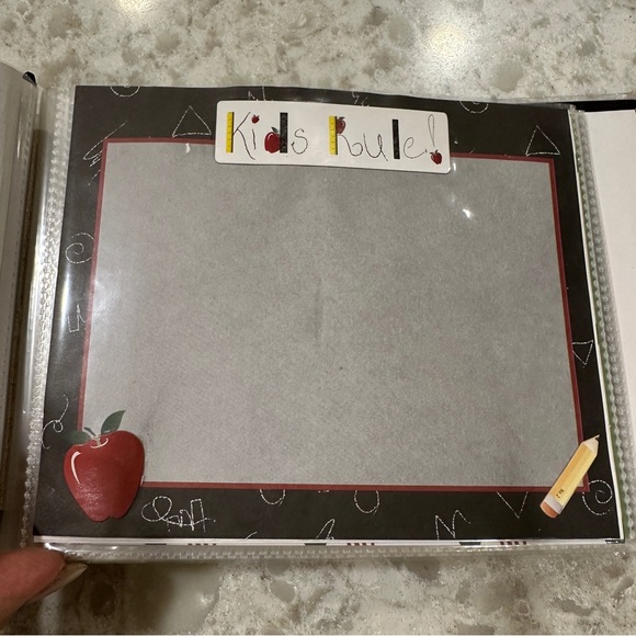 Colorfull Memories Pre-Designed Memory 5x7 Album School Time Theme - Picture 5 of 7